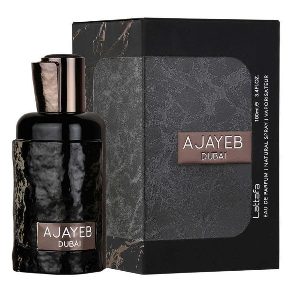 Lattafa Ajayeb Unisex Eau De Parfum 100 ml לטפה אג'אייב דובאי אדפ 100 מ"ל בושם יוניסקס