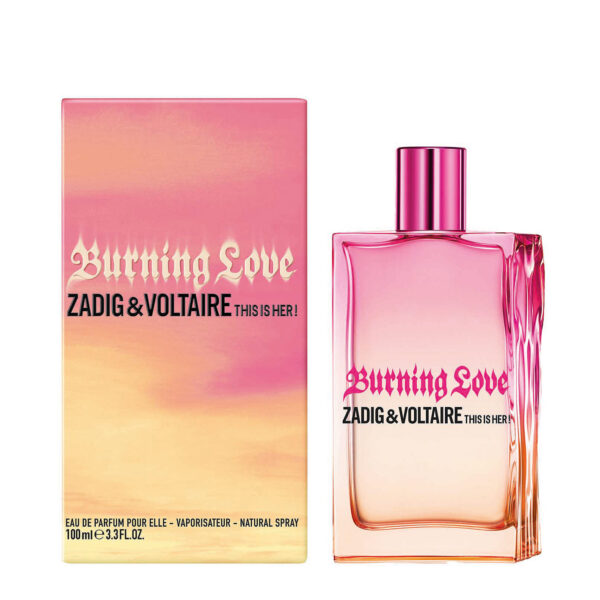 Zadig & Voltaire This is Her Burning Love Women Eau De Parfum 100 ML זדיג דיס איז הר בירנינג לוב אדפ 100 מ"ל