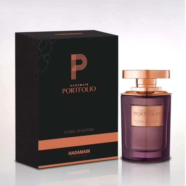 בושם Al Haramain Portfolio Floral Sculpture EDP 75 ml אל חרמיין פורטפוליו פלוראל סקלפצ'ר אדפ לאישה 75 מ"ל