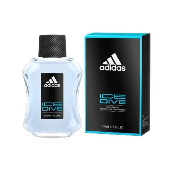Adidas Ice Dive EDT 100 ml Men אדידס אייס דייב א.ד.ט 100 מ"ל