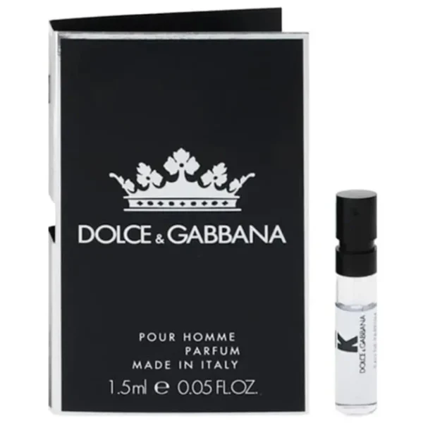 Dolce and Gabbana Men K Parfum Spray 1.5 ml Vial דולצ'ה גאבנה קיי פרפיום 1.5 מ"ל דוגמית