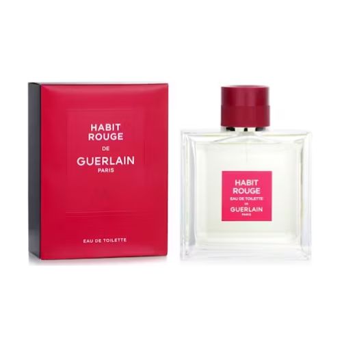 Guerlain Habit Rouge Men EDT 100 ml הביט רוג' אדט לגבר 100 מ"ל