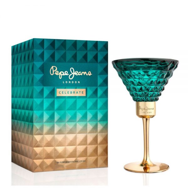 Pepe Jeans Celebrate Her 80 ml Edp פפה ג'ינס לונדון סלברייט אדפ לאישה 80 מ"ל-מגיע באריזה פתוחה
