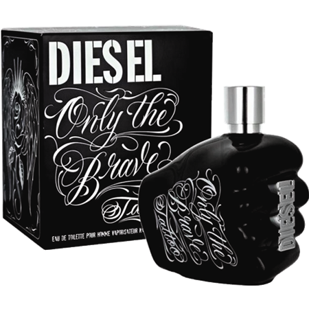 Diesel Only the Brave Tattoo Cologne 75 ML EDT Spay for Men בושם לגבר דיזל אונליי דה ברייב פור הום אדט 75 מ"ל