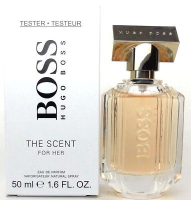 Hugo Boss The Scent For Her Edp Tester 50 ML הוגו בוס טסטר דה סנט אדפ לאישה 50 מ"ל