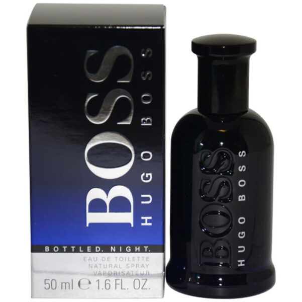 Hugo Boss Bottled Night Men 50 ML Eau de Toilette Spray הוגו בוס נייט לגבר או דה טואלט 50 מ"ל