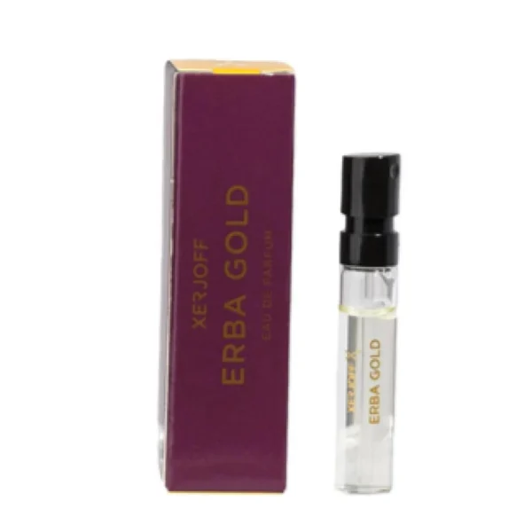 Xerjoff Erba Gold Eau De Parfum 2 ml Vial דוגמית קסרגוף יוניסקס 2 מ"ל
