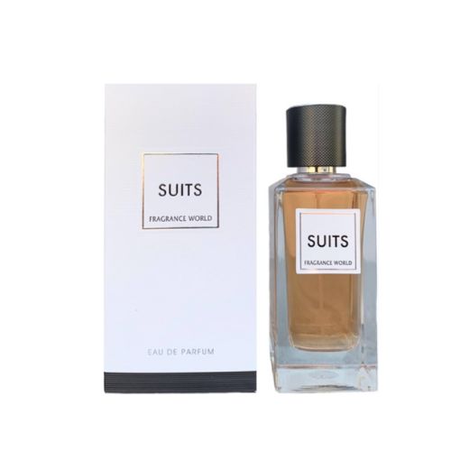 Fragrance World Suits EDP Unisex 100 ML פרגרנס וורלד סוטס אדפ יוניסקס 100 מ"ל