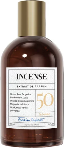 Incense INTENSE #50 Edition Extrait De Parfum 100 ML אינסנס אינטנס מס' 50 בושם יוניסקס אקסטרט דה פרפיום 100 מ"ל (מגיע ללא אריזה)